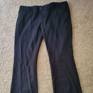 Merona black bootcut pants